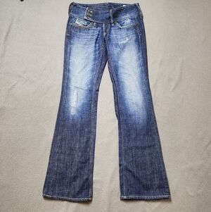 Vintage Diesel Cherock Sz 27 Women's Jeans boot cut Flare Jeans